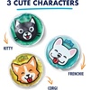 image:imageCool Coolers Boo Boo Flexible Gel Ice Packs 4x4 Reusable Cold Compress for Minor Injuries Cold Packs for Injuries Kids Ice Packs for Boo Boos 3 Pack DinoAssorted Characters