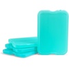 image:imageCool Coolers by Fit amp Fresh 4 Pack XL Slim Ice Packs Quick Freeze Space Saving Reusable Ice Packs for Lunch Boxes or CoolersGreen 4 Pack
