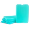 image:imageCool Coolers by Fit amp Fresh 4 Pack XL Slim Ice Packs Quick Freeze Space Saving Reusable Ice Packs for Lunch Boxes or CoolersGreen 8 Pack