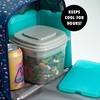 image:imageCool Coolers by Fit amp Fresh 4 Pack XL Slim Ice Packs Quick Freeze Space Saving Reusable Ice Packs for Lunch Boxes or CoolersGreen 8 Pack