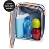 image:imageCool Coolers by Fit amp Fresh 4 Pack XL Slim Ice Packs Quick Freeze Space Saving Reusable Ice Packs for Lunch Boxes or CoolersMulti 4 Pack