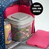image:imageCool Coolers by Fit amp Fresh 4 Pack XL Slim Ice Packs Quick Freeze Space Saving Reusable Ice Packs for Lunch Boxes or CoolersPink 4 Pack