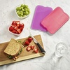 image:imageCool Coolers by Fit amp Fresh 4 Pack XL Slim Ice Packs Quick Freeze Space Saving Reusable Ice Packs for Lunch Boxes or CoolersPurple 4 Pack
