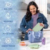image:imageCool Coolers by Fit amp Fresh 4 Pack XL Slim Ice Packs Quick Freeze Space Saving Reusable Ice Packs for Lunch Boxes or CoolersSage 4 Pack
