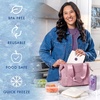 image:imageCool Coolers by Fit amp Fresh Slim Ice Packs Quick Freeze Reusable Ice Packs for Lunch Boxes amp Coolers LongLasting Space Saving Lunch Ice Packs Blue 4PkIvory 4 Pack