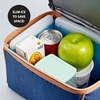 image:imageCool Coolers by Fit amp Fresh Slim Ice Packs Quick Freeze Reusable Ice Packs for Lunch Boxes amp Coolers LongLasting Space Saving Lunch Ice Packs Blue 4PkMulticolor 4 PK