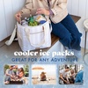 image:imageCool Coolers by Fit amp Fresh Slim Ice Packs Quick Freeze Reusable Ice Packs for Lunch Boxes amp Coolers LongLasting Space Saving Lunch Ice Packs Blue 4PkTaupe 4 Pack
