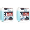image:imageCool Coolers by Fit amp Fresh Slim Ice Packs Quick Freeze Reusable Ice Packs for Lunch Boxes amp Coolers LongLasting Space Saving Lunch Ice Packs Blue 4PkBlue 8 Pack