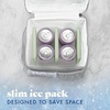 image:imageCool Coolers by Fit amp Fresh Slim Ice Packs Quick Freeze Reusable Ice Packs for Lunch Boxes amp Coolers LongLasting Space Saving Lunch Ice Packs Blue 4PkSage 4 Pack