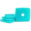 image:imageCool Coolers by Fit amp Fresh Slim Ice Packs Quick Freeze Reusable Ice Packs for Lunch Boxes amp Coolers LongLasting Space Saving Lunch Ice Packs Blue 4PkGreen 8 Pack