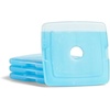 image:imageCool Coolers by Fit amp Fresh Slim Ice Packs Quick Freeze Reusable Ice Packs for Lunch Boxes amp Coolers LongLasting Space Saving Lunch Ice Packs Blue 4PkBlue 12 Pack