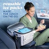 image:imageCool Coolers by Fit amp Fresh Slim Ice Packs Quick Freeze Reusable Ice Packs for Lunch Boxes amp Coolers LongLasting Space Saving Lunch Ice Packs Blue 4PkBlue 4 Pack
