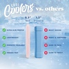 image:imageCool Coolers by Fit amp Fresh Slim Ice Packs Quick Freeze Reusable Ice Packs for Lunch Boxes amp Coolers LongLasting Space Saving Lunch Ice Packs Blue 4PkLight Pink 4 Pack