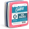 image:imageCool Coolers by Fit amp Fresh Slim Ice Packs Quick Freeze Reusable Ice Packs for Lunch Boxes amp Coolers LongLasting Space Saving Lunch Ice Packs Blue 4PkMulticolor 4 PK