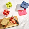 image:imageCool Coolers by Fit amp Fresh Slim Ice Packs Quick Freeze Reusable Ice Packs for Lunch Boxes amp Coolers LongLasting Space Saving Lunch Ice Packs Blue 4PkMulticolor 4 PK