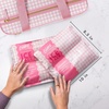 image:imageCool Coolers by Fit amp Fresh XL High Performance Cooler Ice Packs 2pk  Puncture Resistant NonToxic Quick Freeze LongLasting Chill Lunch Box Ice Packs XL Freezer Pack Flexible Gel Ice PacksPink Gingham 2 Pack