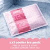 image:imageCool Coolers by Fit amp Fresh XL High Performance Cooler Ice Packs 2pk  Puncture Resistant NonToxic Quick Freeze LongLasting Chill Lunch Box Ice Packs XL Freezer Pack Flexible Gel Ice PacksPink Gingham 2 Pack