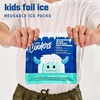image:imageCool Coolers by Fit amp Fresh XL High Performance Cooler Ice Packs 2pk  Puncture Resistant NonToxic Quick Freeze LongLasting Chill Lunch Box Ice Packs XL Freezer Pack Flexible Gel Ice PacksBlue 4 Pack