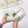 image:imageCool Coolers by Fit amp Fresh XL High Performance Cooler Ice Packs 2pk  Puncture Resistant NonToxic Quick Freeze LongLasting Chill Lunch Box Ice Packs XL Freezer Pack Flexible Gel Ice PacksTaupe Stripe 2 Pack