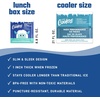 image:imageCool Coolers by Fit amp Fresh XL High Performance Cooler Ice Packs 2pk  Puncture Resistant NonToxic Quick Freeze LongLasting Chill Lunch Box Ice Packs XL Freezer Pack Flexible Gel Ice PacksBlue 4 Pack