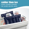 image:imageCool Coolers by Fit amp Fresh XL Soft Ice Packs for Coolers amp Lunch Bags 2pk  LongLasting Large Reusable Freezer Packs BPAFree Flexible Lunch Box Ice Packs for Work School Breastmilk amp BeachMidnight Blue