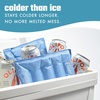image:imageCool Coolers by Fit amp Fresh XL Soft Ice Packs for Coolers amp Lunch Bags 2pk  LongLasting Large Reusable Freezer Packs BPAFree Flexible Lunch Box Ice Packs for Work School Breastmilk amp BeachCornflower Blue