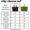 image:imageFit amp Fresh All The Things XL Beach Bag for Women Oversized Travel Tote  Zip Closure 3 Interior Pockets 1 Large Zip Pocket Dual Carry Handles Canvas Weekender  Pool College Laundry GroceriesChocolate