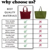 image:imageFit amp Fresh All The Things XL Beach Bag for Women Oversized Travel Tote  Zip Closure 3 Interior Pockets 1 Large Zip Pocket Dual Carry Handles Canvas Weekender  Pool College Laundry GroceriesCranberry