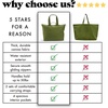 image:imageFit amp Fresh All The Things XL Beach Bag for Women Oversized Travel Tote  Zip Closure 3 Interior Pockets 1 Large Zip Pocket Dual Carry Handles Canvas Weekender  Pool College Laundry GroceriesOlive