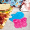 image:imageFit amp Fresh Cool Coolers Reusable Kids Lunch Box Ice Packs 4pk  Shaped Character Ice Packs for Kids Slim Design for Lunch Bags amp Coolers Quick Freeze BPAFree Pink BowsPenguin Butterfly