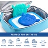 image:imageFit amp Fresh Cool Coolers Reusable Kids Lunch Box Ice Packs 4pk  Shaped Character Ice Packs for Kids Slim Design for Lunch Bags amp Coolers Quick Freeze BPAFree Pink BowsYeti 4 Pack