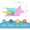 image:imageFit amp Fresh Cool Coolers Reusable Kids Lunch Box Ice Packs 4pk  Shaped Character Ice Packs for Kids Slim Design for Lunch Bags amp Coolers Quick Freeze BPAFree Pink BowsUnicorn 4 Pack