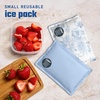 image:imageFit amp Fresh Cool Coolers Soft Ice Packs for Lunch Bags amp Coolers 2pk  LongLasting Reusable Ice Packs Flexible BPAFree Freezer Packs for Lunch Boxes Work School Breastmilk amp TravelBlue Floral 2 Pack