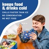 image:imageFit amp Fresh Cool Coolers Soft Ice Packs for Lunch Bags amp Coolers 2pk  LongLasting Reusable Ice Packs Flexible BPAFree Freezer Packs for Lunch Boxes Work School Breastmilk amp TravelSports Balls 2 Pack