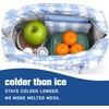 image:imageFit amp Fresh Cool Coolers Soft Ice Packs for Lunch Bags amp Coolers 2pk  LongLasting Reusable Ice Packs Flexible BPAFree Freezer Packs for Lunch Boxes Work School Breastmilk amp TravelCornflower Blue 2 Pack