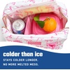 image:imageFit amp Fresh Cool Coolers Soft Ice Packs for Lunch Bags amp Coolers 2pk  LongLasting Reusable Ice Packs Flexible BPAFree Freezer Packs for Lunch Boxes Work School Breastmilk amp TravelPink Bows 2 Pack