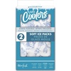 image:imageFit amp Fresh Cool Coolers Soft Ice Packs for Lunch Bags amp Coolers 2pk  LongLasting Reusable Ice Packs Flexible BPAFree Freezer Packs for Lunch Boxes Work School Breastmilk amp TravelBlue Floral 2 Pack