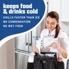 image:imageFit amp Fresh Cool Coolers Soft Ice Packs for Lunch Bags amp Coolers 2pk  LongLasting Reusable Ice Packs Flexible BPAFree Freezer Packs for Lunch Boxes Work School Breastmilk amp TravelIvory Feline Fine 2 Pack