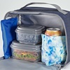 image:imageFit amp Fresh Cool Coolers Soft Ice Packs for Lunch Bags amp Coolers 2pk  LongLasting Reusable Ice Packs Flexible BPAFree Freezer Packs for Lunch Boxes Work School Breastmilk amp TravelAqua Tie Dye 2 Pack