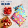 image:imageFit amp Fresh Cool Coolers Soft Ice Packs for Lunch Bags amp Coolers 2pk  LongLasting Reusable Ice Packs Flexible BPAFree Freezer Packs for Lunch Boxes Work School Breastmilk amp TravelGummy Bears 2 Pack