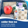 image:imageFit amp Fresh Cool Coolers Soft Ice Packs for Lunch Bags amp Coolers 2pk  LongLasting Reusable Ice Packs Flexible BPAFree Freezer Packs for Lunch Boxes Work School Breastmilk amp TravelTaupe Checkerboard 2 Pack