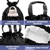 image:imageFit amp Fresh Cromwell Cinch Insulated Lunch Bag for Women wContainers  Durable Lunch Box for Women Meal Prep Lunch Tote For Nurses Teachers School Work LeakResistant Large CapacityBlack