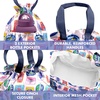 image:imageFit amp Fresh Cromwell Cinch Insulated Lunch Bag for Women wContainers  Durable Lunch Box for Women Meal Prep Lunch Tote For Nurses Teachers School Work LeakResistant Large CapacityAssorted Sardine Cans
