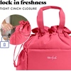 image:imageFit amp Fresh Cromwell Cinch Insulated Lunch Bag for Women wContainers  Durable Lunch Box for Women Meal Prep Lunch Tote For Nurses Teachers School Work LeakResistant Large CapacityWatermelon Pink