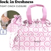 image:imageFit amp Fresh Cromwell Cinch Insulated Lunch Bag for Women wContainers  Durable Lunch Box for Women Meal Prep Lunch Tote For Nurses Teachers School Work LeakResistant Large CapacityPink