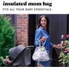 image:imageFit amp Fresh Cromwell Cinch Insulated Lunch Bag for Women wContainers  Durable Lunch Box for Women Meal Prep Lunch Tote For Nurses Teachers School Work LeakResistant Large CapacityPurple Floral Toile