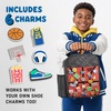 image:imageFit amp Fresh Customizable Kids Lunch Box for Girls  6 Cute Charms Included  Bottle Pocket BPAFree EasytoClean LeakResistant  Insulated Kids Lunch Bag School Compatible w Shoe CharmsMidnight Hoops