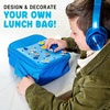 image:imageFit amp Fresh Customizable Kids Lunch Box for Girls  6 Cute Charms Included  Bottle Pocket BPAFree EasytoClean LeakResistant  Insulated Kids Lunch Bag School Compatible w Shoe CharmsOcean Blue