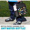 image:imageFit amp Fresh Customizable Kids Lunch Box for Girls  6 Cute Charms Included  Bottle Pocket BPAFree EasytoClean LeakResistant  Insulated Kids Lunch Bag School Compatible w Shoe CharmsBlack