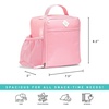 image:imageFit amp Fresh DIY Sticker Lunch Bag For Kids Insulated Lunch Box For Kids Boys amp Girls With 3 Matching Snack Containers amp 2 Sticker Sets School Lunch Box BlackPink